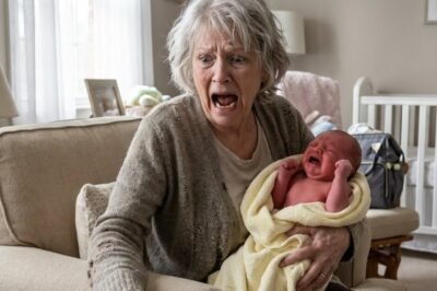My son and his wife asked me to watch their two-month-old baby while they ran to the mall. The moment the door closed, he began screaming like something was terribly wrong. When I lifted his clothes to check his diaper, my hands started to shake— and I didn’t wait a single second before grabbing him and running for the hospital.