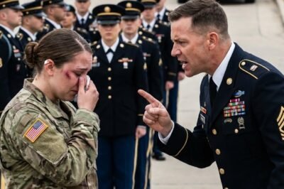 “YOU THINK YOU CAN TALK BACK TO ME?” — A CAPTAIN HUMILIATED A QUIET FEMALE MARINE IN PUBLIC… THEN THE INSPECTOR GENERAL BADGE CAME OUT