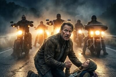 A Motorcycle Gang Found a Little Girl Alone in an Abandoned Field — Then They Noticed One Detail That Stopped Them Cold