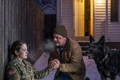 Measured. Repeating. Too clean to be weather, too patient to be luck. Every instinct I’d sharpened over years of survival screamed the same truth: the woman at my feet wasn’t a lost Marine overtaken by the storm.