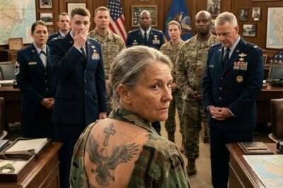 They Ordered Her to Remove the Uniform — and When She Did, the Tattoo Everyone Feared Stole the Air From the Room