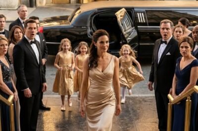 HE INVITED HIS “POOR” EX-WIFE TO HUMILIATE HER AT HIS WEDDING — SO SHE ARRIVED IN A LIMOUSINE… WITH TRIPLETS.