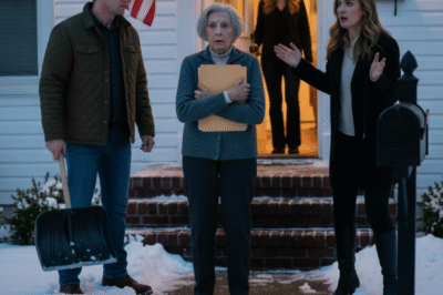 MY DAUGHTER-IN-LAW WAS SHOUTING OUTSIDE MY DOOR. I’D JUST CHANGED THE LOCKS. MINUTES LATER, MY SON SHOWED UP WITH A TOOLBOX. THEY NEVER EXPECTED WHAT CAME NEXT.