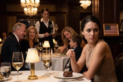 My sister’s new boyfriend mocked me at dinner—and everyone laughed. Dad told me to “stop making the family look bad.”