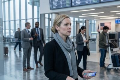 I texted the family group chat: “Flight lands at 5 p.m. — can someone pick me up?” I had just buried my husband overseas.