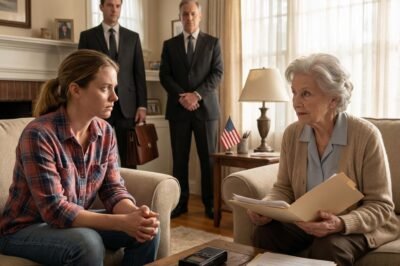 When my son got married, I kept quiet about inheriting my late husband’s ranch. Good thing I did—because a week later, my daughter-in-law showed up with a notary. She smiled like she’d already won… until that smile disappeared.