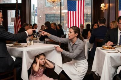 NO ONE COULD CALM THE BILLIONAIRE’S DAUGHTER—UNTIL A WAITRESS DID ONE QUIET THING THAT STOPPED THE ROOM.