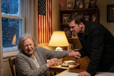 MY SON BROKE MY FINGER WHEN I REFUSED TO SIGN THE LOAN FOR HIS WIFE’S DREAM HOUSE. THE NEXT DAY, AT THE BANK, HE LOOKED AT THE SCREEN… AND WENT COMPLETELY STILL.