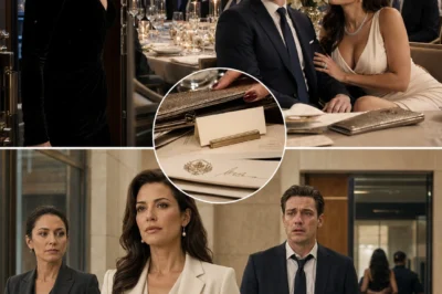 At my private bank’s client dinner, another woman was sitting in my chair beside my husband, holding my menu like she belonged to my money.