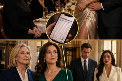 Vanessa Vale stood beside my husband at the Oakmere Club, wearing champagne silk and smiling at me like she had already taken my seat, my life, and my name.