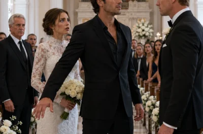 She Walked Toward the Altar with Bruises Beneath Her Lace. He Opened the Church Doors and Burned Down a Dynasty.