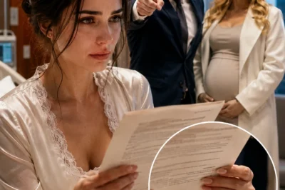 My husband brought his pregnant mistress into our daughter’s hospital room and handed me custody papers beside her bed.