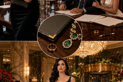 My husband slid the trust papers across the boardroom table and told me to sign away my family hotel shares while his mistress sat in my mother’s chair.