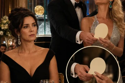 HE GAVE HIS MISTRESS MY PADDLE. HE FORGOT THE AUCTION HOUSE BELONGED TO ME