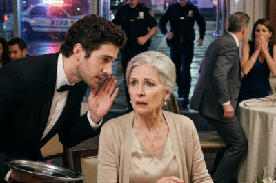 ms-I was having dinner at an elegant restaurant with my daughter and her husband. After they left, the waiter moved closer, lowered his voice until it was almost a whisper, and said, “Ma’am… please don’t drink what they ordered for you.”