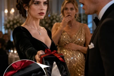 My husband announced his pregnant mistress at his own birthday gala while I stood ten feet away in a black dress