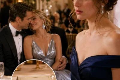 The place card beside my husband said Mrs. Hayes, but the name under it was not mine.
