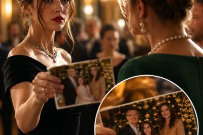 My husband mailed six hundred holiday cards with his mistress in my coat, holding my daughter’s hand, and my name gone.